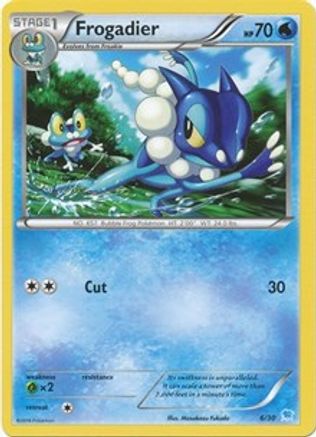 Frogadier (6) () [XY: Trainer Kit Pikachu Libre & Suicune] Pokemon Single Pokémon