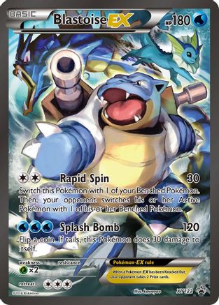 Blastoise EX - XY122 (XY122/211) Holofoil [Promos: XY Promos] Pokemon Single Pokémon