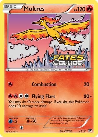 Moltres (Prerelease) (/211) Holofoil [Promos: XY Promos] Pokemon Single Pokémon
