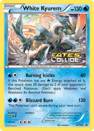 White Kyurem (Prerelease) (/211) Holofoil [Promos: XY Promos] Pokemon Single Pokémon