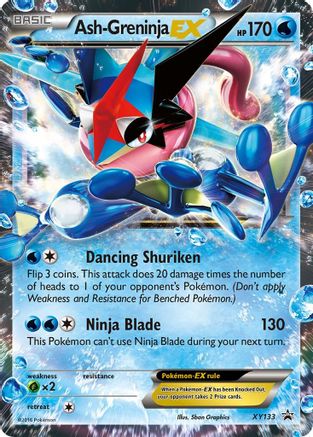 Ash-Greninja EX - XY133 (XY133/211) Holofoil [Promos: XY Promos] Pokemon Single Pokémon