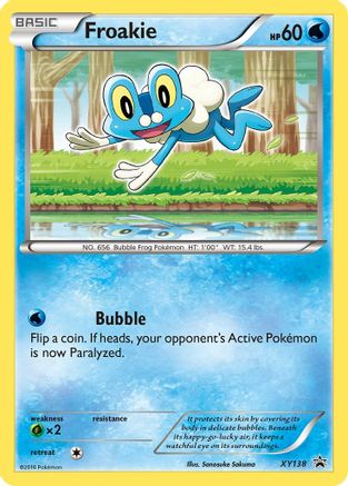 Froakie - XY138 (/211) Holofoil [Promos: XY Promos] Pokemon Single Pokémon