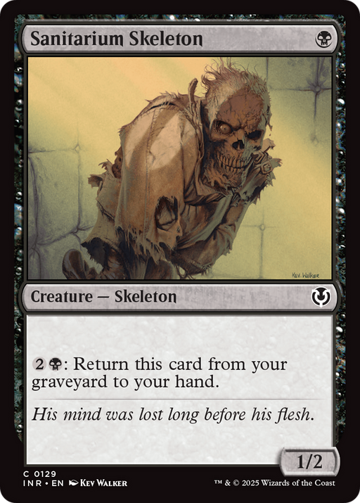 Sanitarium Skeleton (INR-129) [Innistrad Remastered] MTG Single Wizards of the Coast