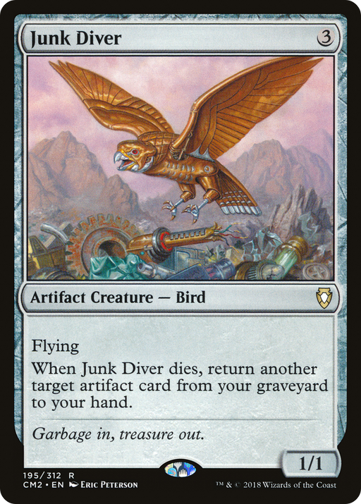 Junk Diver (CM2-195) [Commander Anthology Volume II] MTG Single Wizards of the Coast