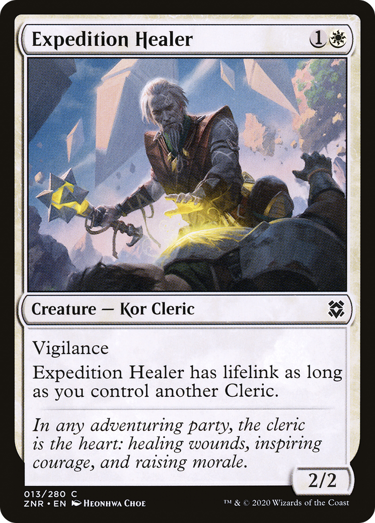 Expedition Healer (ZNR-013) [Zendikar Rising] Foil MTG Single Wizards of the Coast