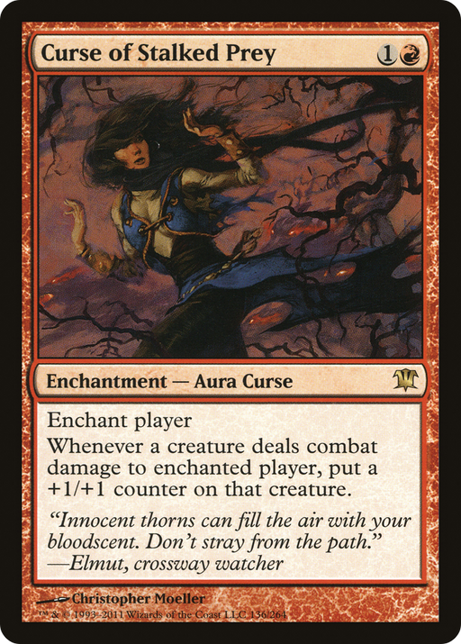 Curse of Stalked Prey (ISD-136) [Innistrad] MTG Single Wizards of the Coast