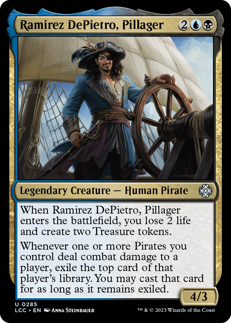 Ramirez DePietro, Pillager (LCC-285) [The Lost Caverns of Ixalan Commander] MTG Single Wizards of the Coast