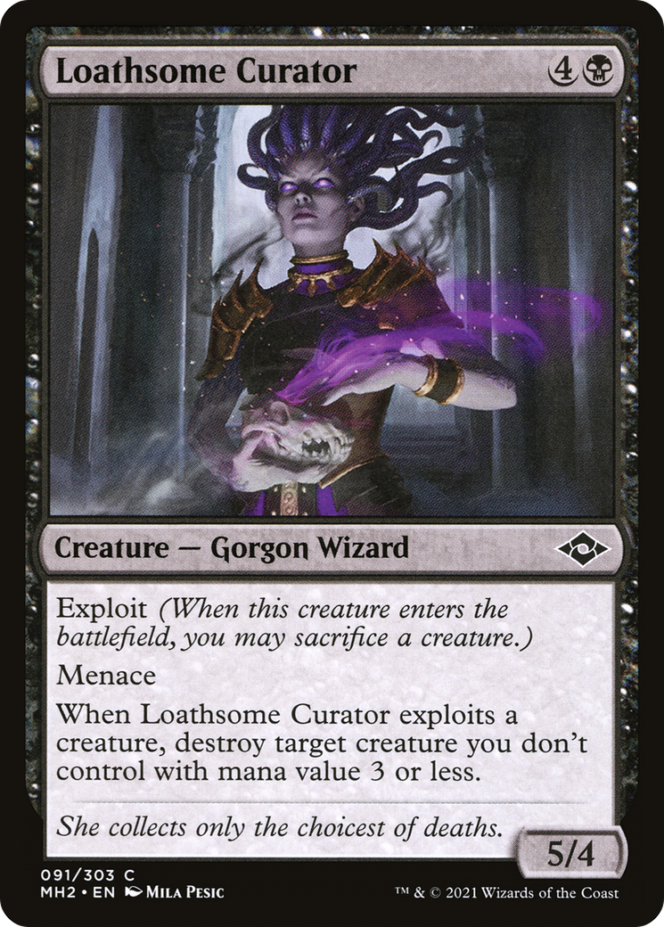 Loathsome Curator (MH2-091) [Modern Horizons 2] MTG Single Modern Horizons 2