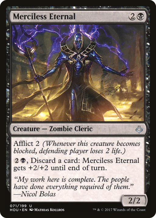 Merciless Eternal (HOU-071) [Hour of Devastation] MTG Single Wizards of the Coast