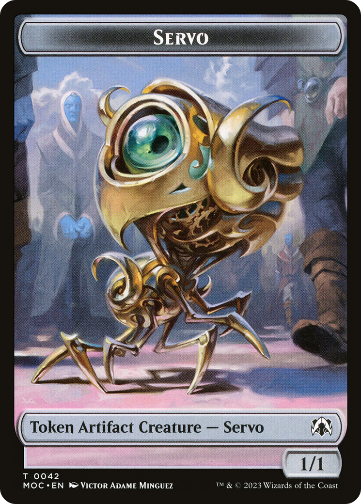 Servo (TMOC-042) [Tokens] March of the Machine Commander Tokens MTG Single Wizards of the Coast