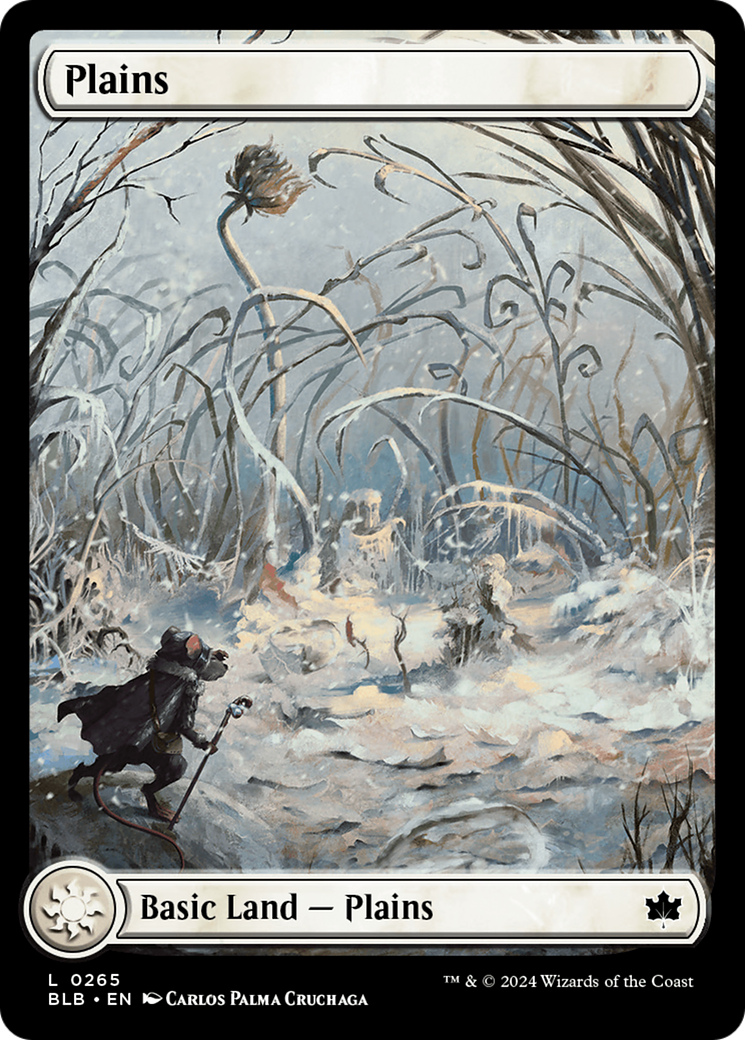 Plains (0265) (BLB-265) [Bloomburrow] Foil MTG Single Wizards of the Coast
