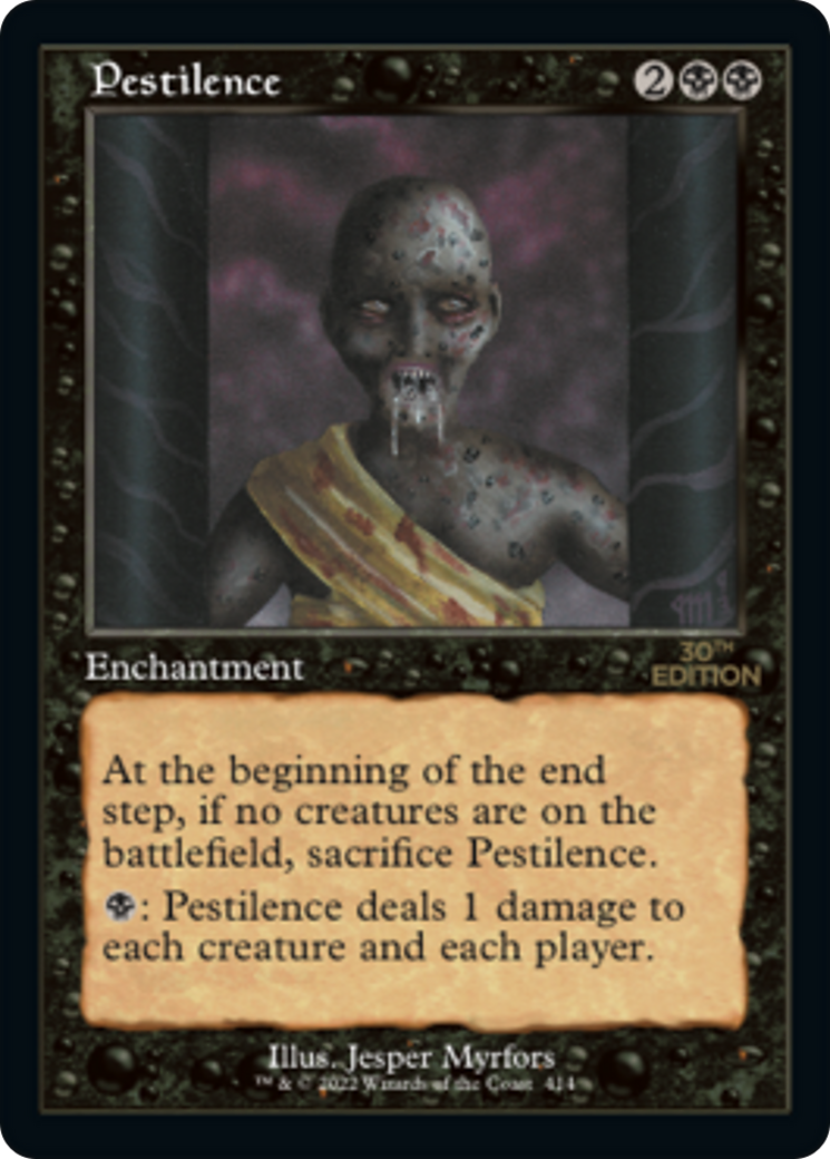 Pestilence (30A-414) [30th Anniversary Edition] MTG Single Wizards of the Coast