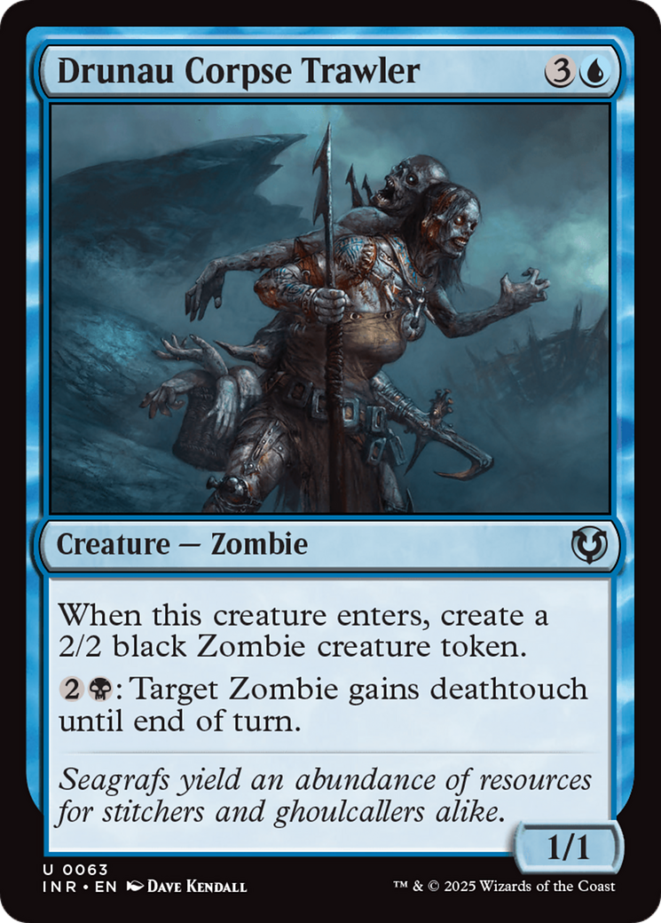 Drunau Corpse Trawler (INR-063) [Innistrad Remastered] MTG Single Wizards of the Coast