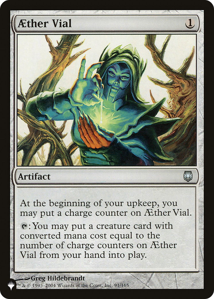 Aether Vial (LIST-91/165) [Mystery Booster] The List MTG Single Wizards of the Coast
