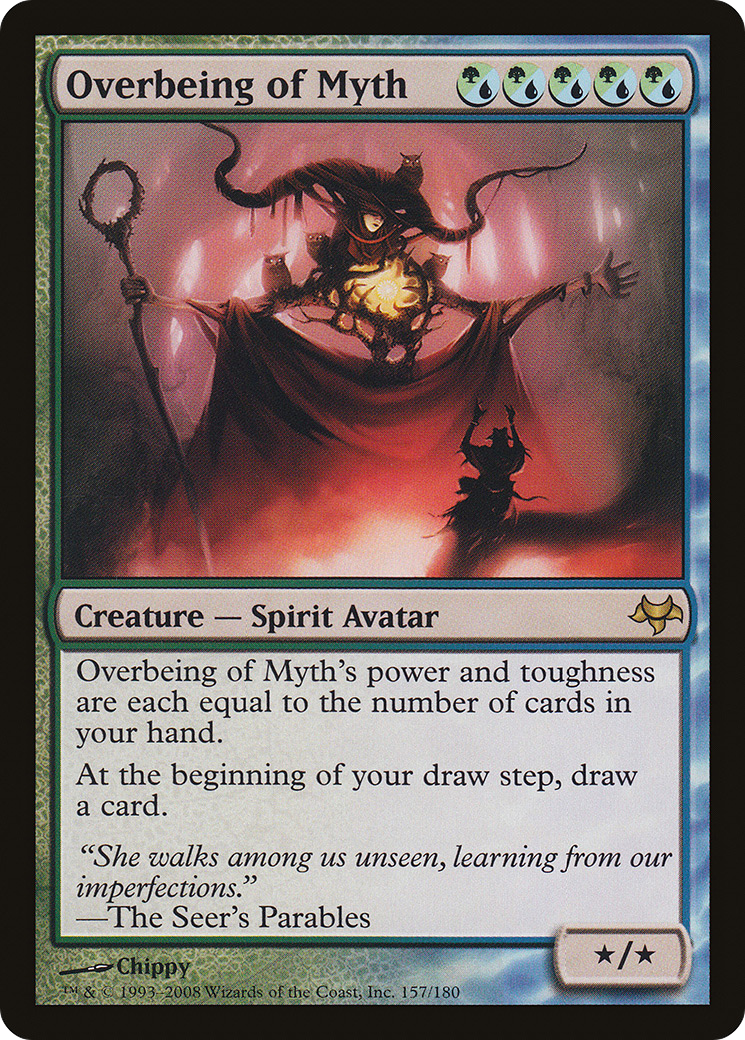Overbeing of Myth (EVE-157) [Eventide] Foil MTG Single Wizards of the Coast