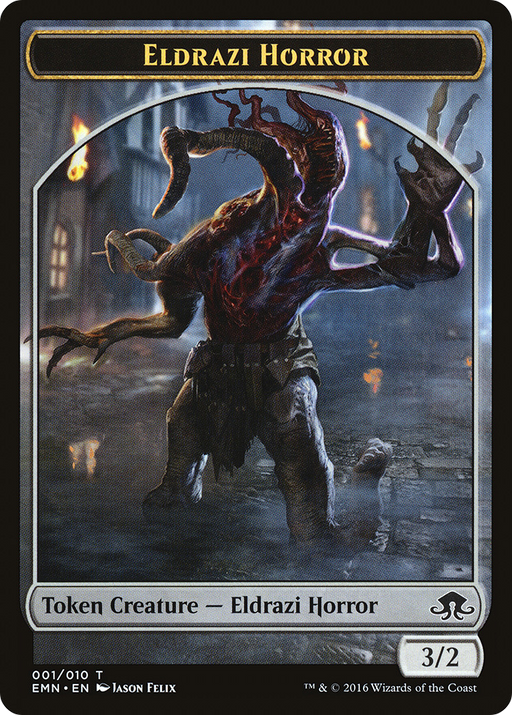 Eldrazi Horror Token (EMN-001) [Tokens] Eldritch Moon Tokens MTG Single Wizards of the Coast