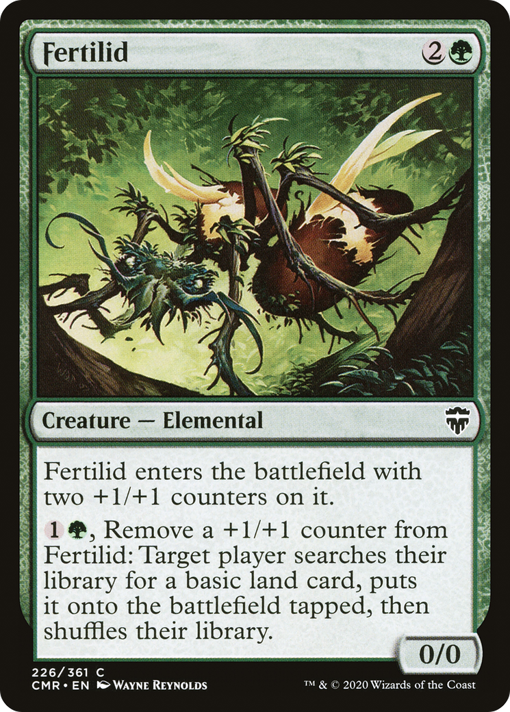 Fertilid (CMR-226) [Commander Legends] MTG Single Wizards of the Coast