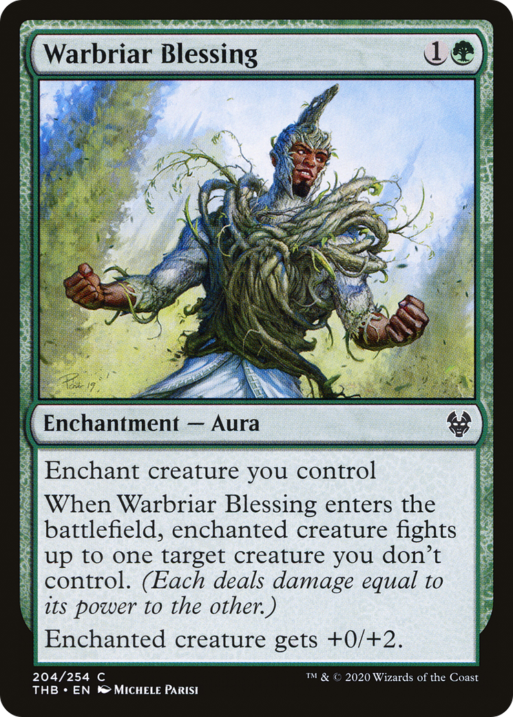 Warbriar Blessing (THB-204) [Theros Beyond Death] MTG Single Wizards of the Coast