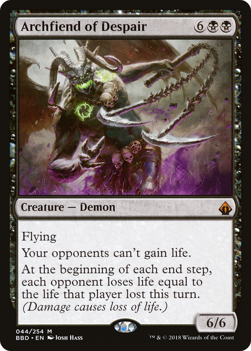 Archfiend of Despair (BBD-044) [Battlebond] MTG Single Wizards of the Coast