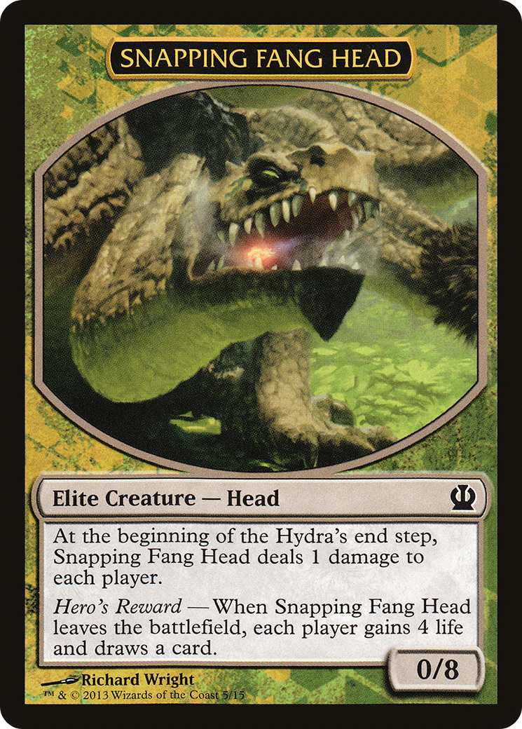 Snapping Fang Head (HERO-) [Misc] Face the Hydra MTG Single Wizards of the Coast