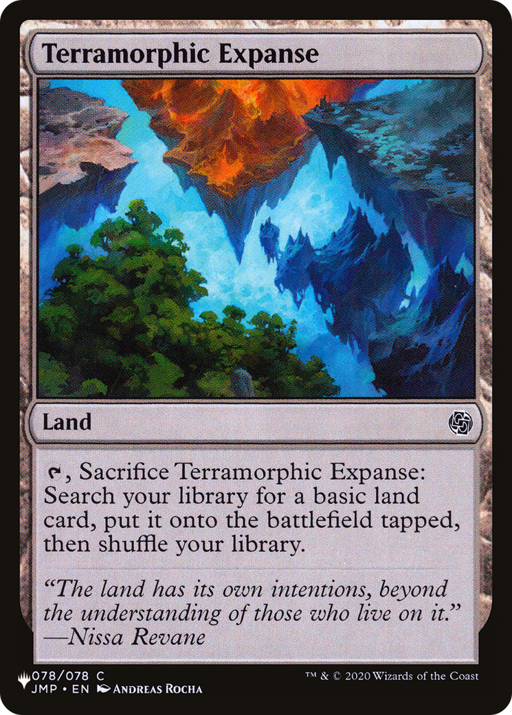 Terramorphic Expanse (LIST-JMP-78) [Mystery Booster] The List MTG Single Wizards of the Coast