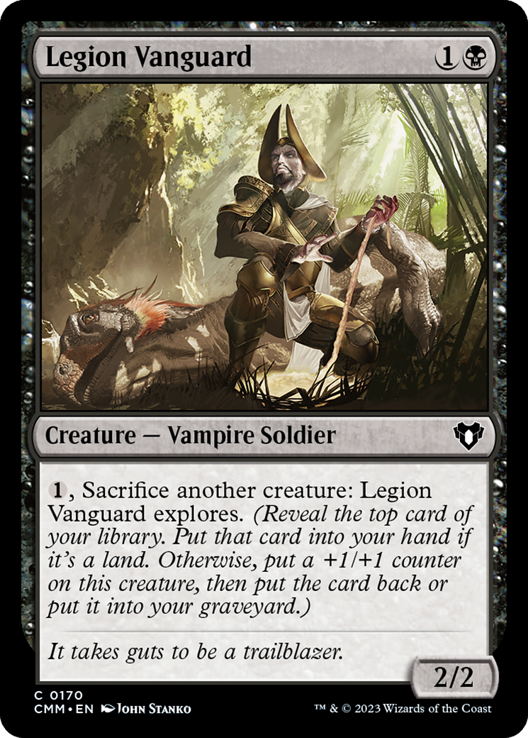 Legion Vanguard (CMM-170) [Commander Masters] MTG Single Wizards of the Coast