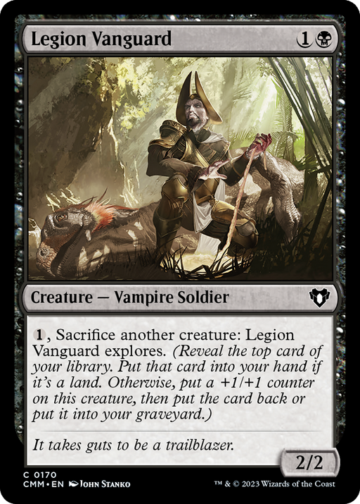 Legion Vanguard (CMM-170) [Commander Masters] MTG Single Wizards of the Coast