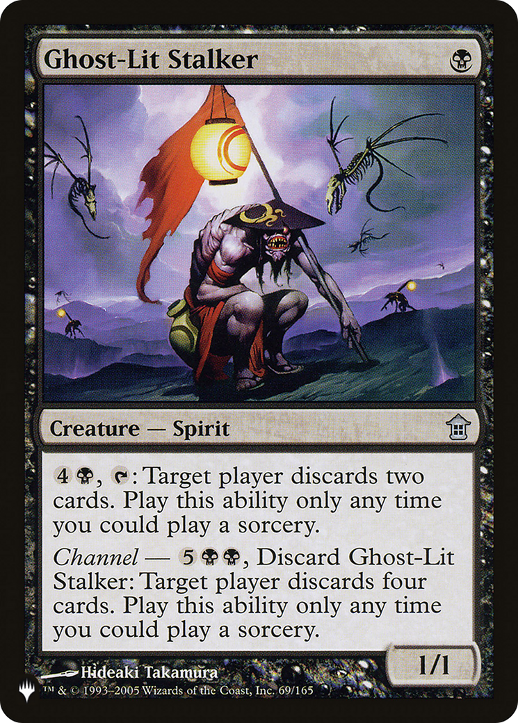 Ghost-Lit Stalker (LIST-SOK-69) [Mystery Booster] The List MTG Single Wizards of the Coast