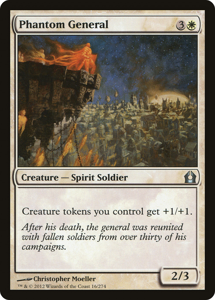 Phantom General (RTR-016) [Return to Ravnica] MTG Single Wizards of the Coast