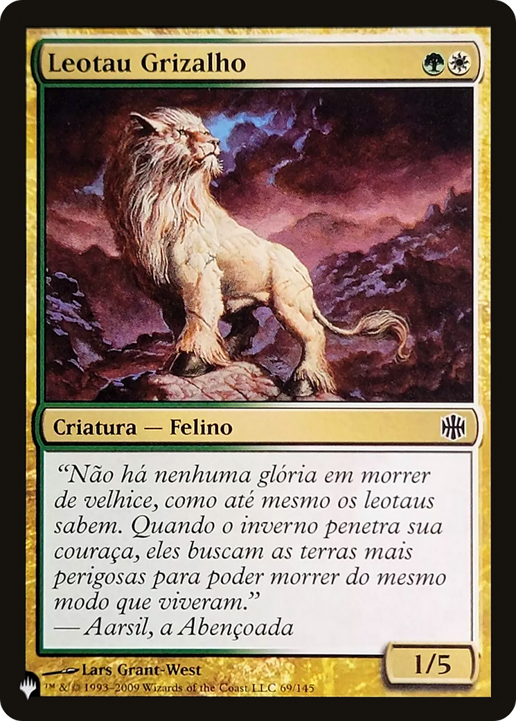Grizzled Leotau (LIST-ARB-69) [Mystery Booster] The List MTG Single Wizards of the Coast