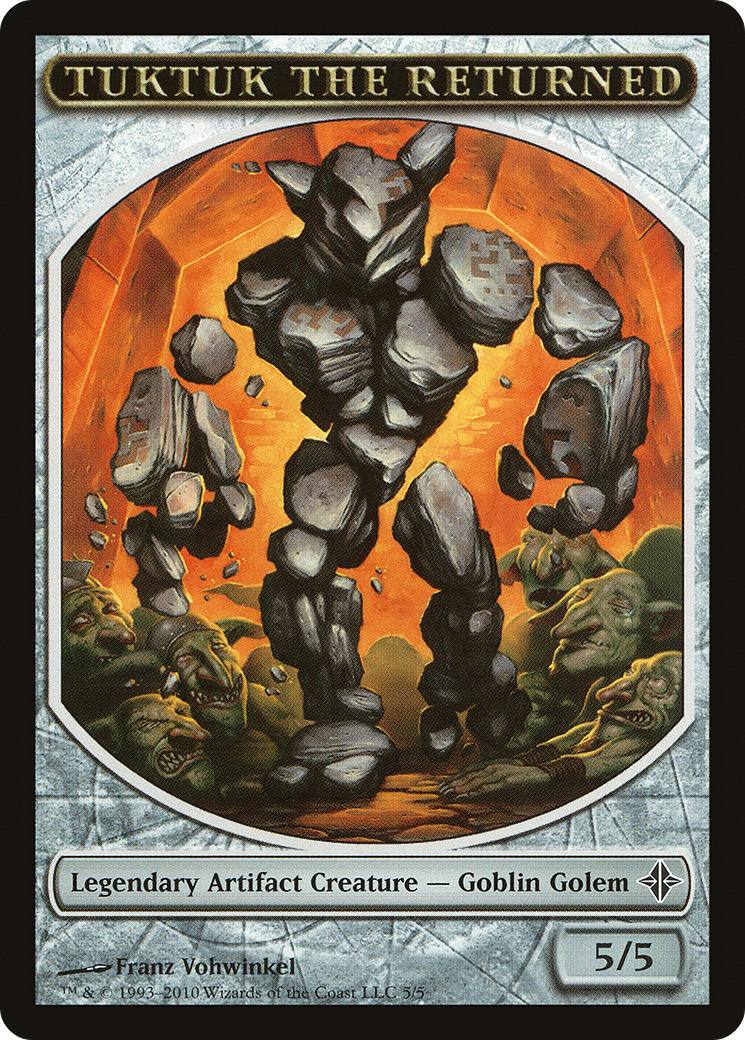 Tuktuk the Returned Token (ROE-005) [Tokens] Rise of the Eldrazi Tokens MTG Single Wizards of the Coast