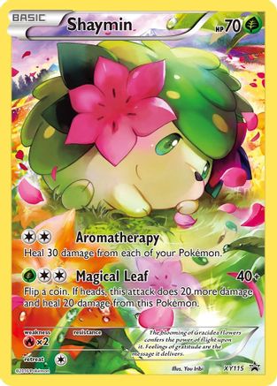 Shaymin - XY115 (XY115/211) Holofoil [Promos: XY Promos] Pokemon Single Pokémon
