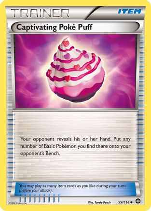 Captivating Poke Puff (99/114) [XY: Steam Siege] Pokemon Single Pokémon