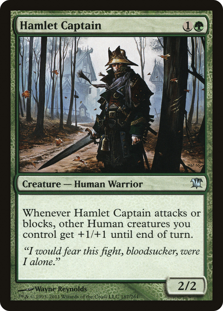 Hamlet Captain (ISD-187) [Innistrad] MTG Single Wizards of the Coast
