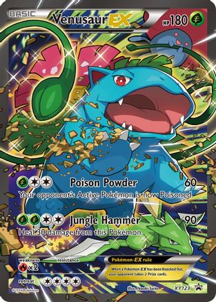 Venusaur EX - XY123 (XY123/211) - [Promos: XY Promos] Holofoil Pokemon Single Pokémon