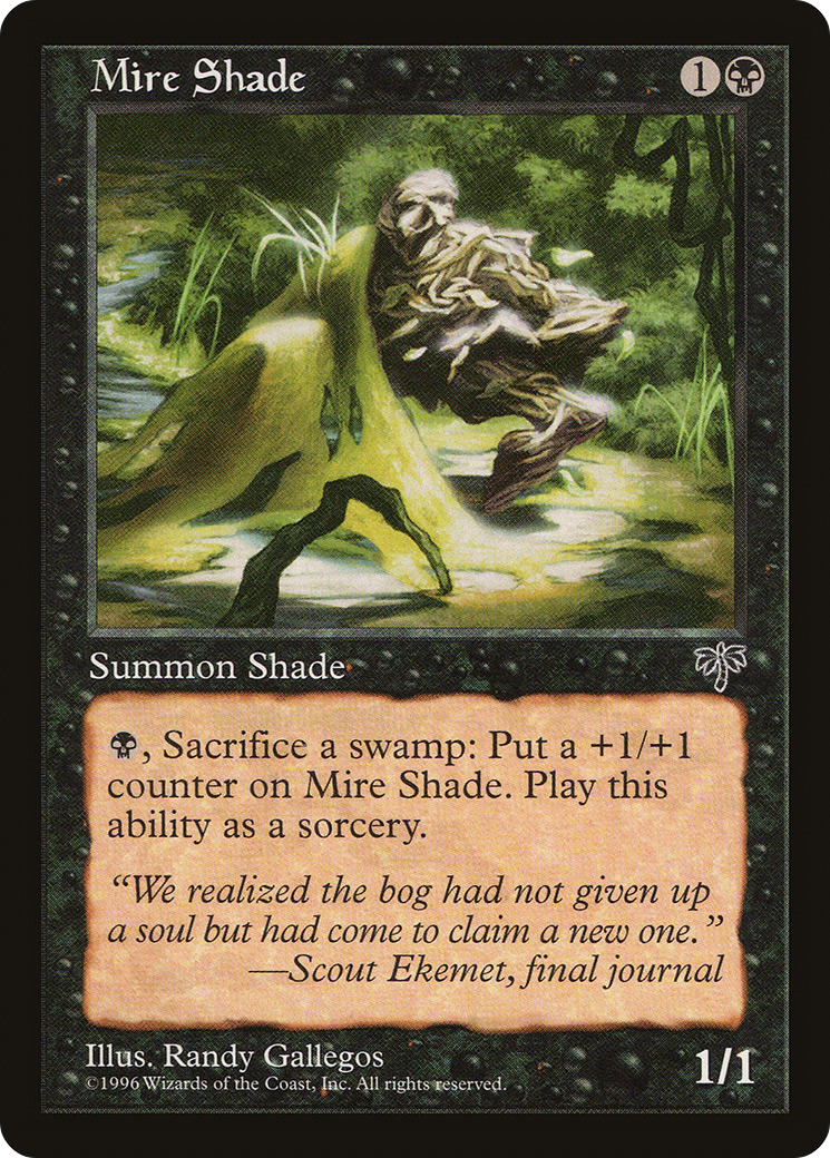 Mire Shade (MIR-131) [Mirage] MTG Single Wizards of the Coast