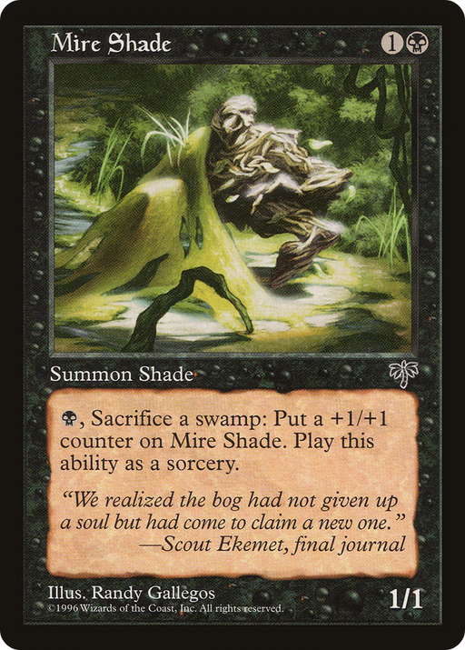 Mire Shade (MIR-131) [Mirage] MTG Single Wizards of the Coast