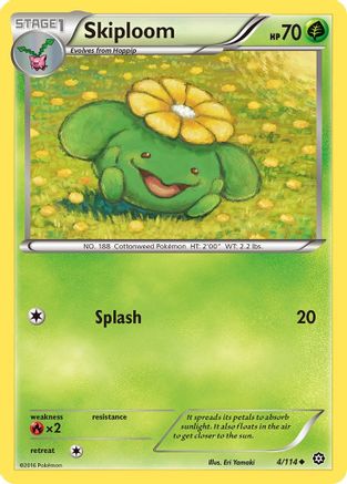 Skiploom (4/114) [XY: Steam Siege] Pokemon Single Pokémon
