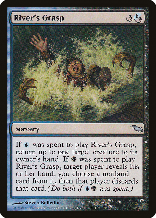 River's Grasp (SHM-174) [Shadowmoor] Foil MTG Single Wizards of the Coast