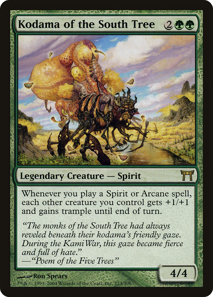 Kodama of the South Tree (CHK-223) [Champions of Kamigawa] MTG Single Wizards of the Coast