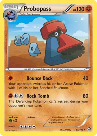 Probopass (/114) Reverse Holofoil [XY: Steam Siege] Pokemon Single Pokémon