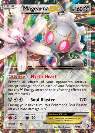 Magearna EX (75/114) Holofoil [XY: Steam Siege] Pokemon Single Pokémon