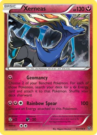 Xerneas (81/114) Holofoil [XY: Steam Siege] Pokemon Single Pokémon