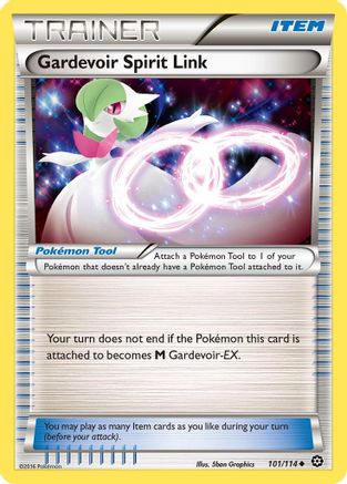 Gardevoir Spirit Link (101/114) [XY: Steam Siege] Pokemon Single Pokémon
