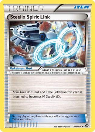 Steelix Spirit Link (106/114) [XY: Steam Siege] Pokemon Single Pokémon