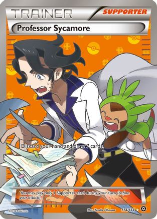 Professor Sycamore 114/114 Holofoil [XY: Steam Siege] Pokemon Single Pokémon