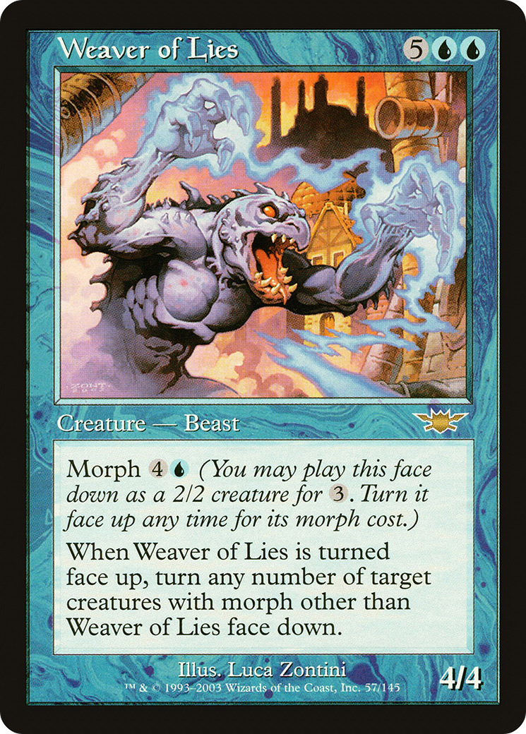 Weaver of Lies (LGN-057) [Legions] MTG Single Wizards of the Coast