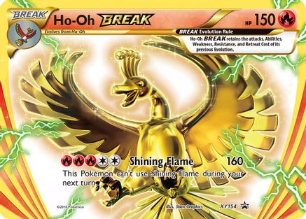 Ho-Oh BREAK XY154/211 Holofoil [Promos: XY Promos] Pokemon Single Pokémon