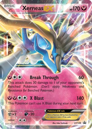 Xerneas EX - XY149 (Shiny) (XY149/211) Holofoil [Promos: XY Promos] Pokemon Single Pokémon