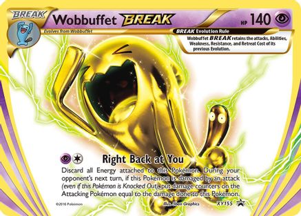 Wobbuffet BREAK (XY155/211) Holofoil [Promos: XY Promos] Pokemon Single Pokémon